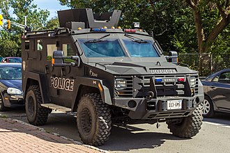Special vehicle of the Ottawa Police Service