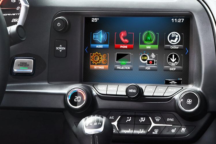 Corvette Stingray’s Infotainment